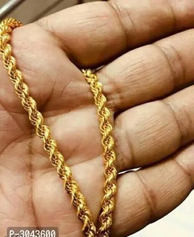Men's Stylish Gold Plated Chain