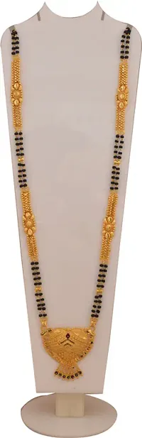 Women's plated Beautiful Long Mangalsutra with Earring