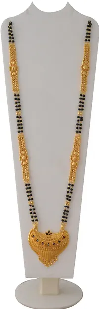 Traditional Gold Plated Alloy Mangalsutra For Women