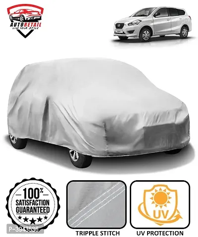 Silver Car Body Cover For Datsun Go+