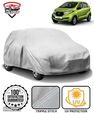 Silver Car Body Cover For Datsun Redigo-thumb0