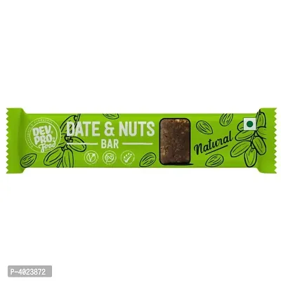 Pack Of 10 Date  Nuts Bar Natural   -thumb0