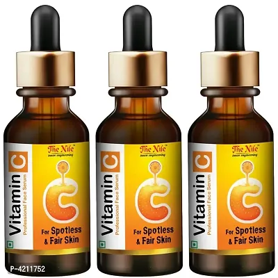 The Nile Professional Vitamin C Face Serum for Beautiful  Glowing Face 30 ML X 3 (90 ML)