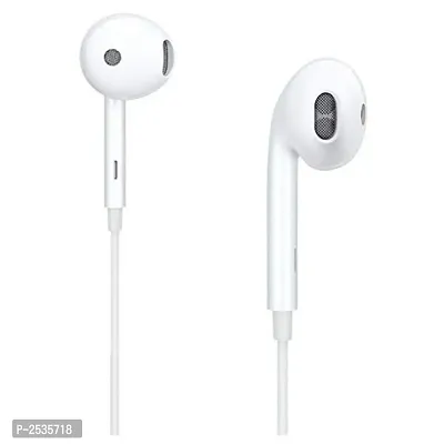 Xclusive Plus Wired Earphone for all Smartphones- White Color-thumb3