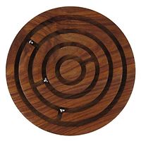 Wooden Labyrinth Board Game Ball In Maze Puzzle Goli Game Handcrafted In India - Christmas Jigsaw Puzzle-thumb1