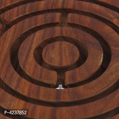 Wooden Labyrinth Board Game Ball In Maze Puzzle Goli Game Handcrafted In India - Christmas Jigsaw Puzzle-thumb3
