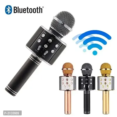 Ws-858 wireless Bluetooth mic- Black-thumb2