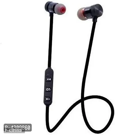 Modern Magnetic Bluetooth Attractive Headphone Bluetooth Headset (Black, In The Ear)-thumb0