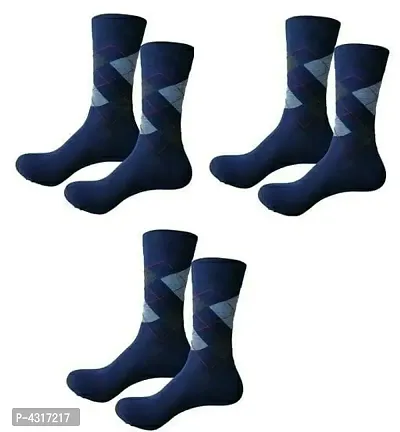Elite Pure Cotton Socks For Women (3 Pairs)-thumb0