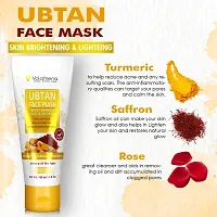 Volamena Ubtan Face Mask With Turmeric, Rose   Saffron 100 ml-thumb3