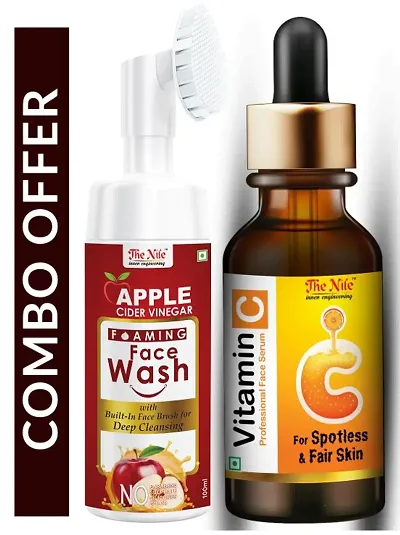 The Nile Apple Cider Vinegar Foaming Face Wash Combos