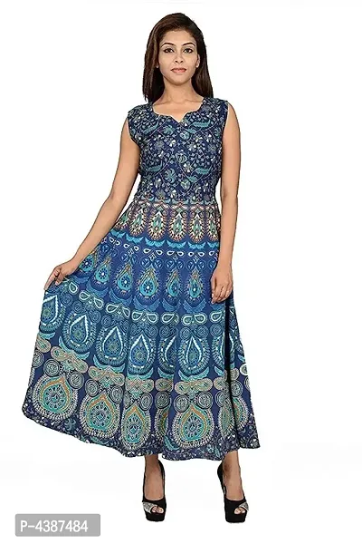 Women's Printed Cotton Gown