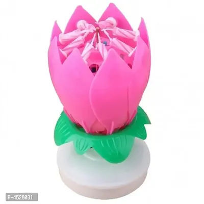 Musical Flower Party Candle
