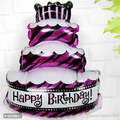 Birthday Cake Shape Foil Balloon-thumb0