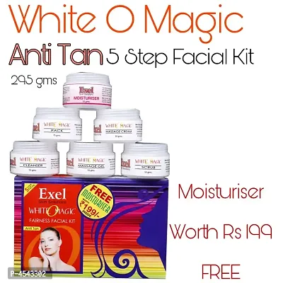 White O Magic Anti Tan Facial Kit 295 gms + 55 gms Free-thumb0