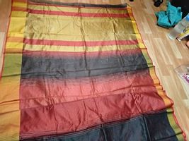 Stylish Cotton Silk Saree With Blouse Piece-thumb2