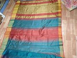 Stylish Cotton Silk Saree With Blouse Piece-thumb2