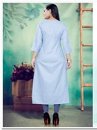 Stylish Cotton Printed Women Kurtis-thumb2