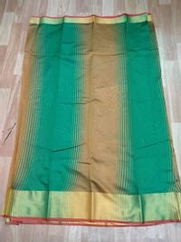 Beautiful Cotton Silk Saree With Blouse Piece For Women-thumb4