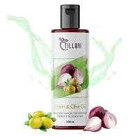 Tillari Onion Olive Non Sticky Hair Oil For Stronger Hair Growth (100 ml)-thumb4
