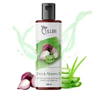 Tillari Onion Aloevera Non Sticky Hair Oil For Stronger Hair Growth 100 Ml Hair Care Hair Oil-thumb4