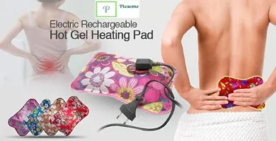 Electrothermal Hot Water Bag Gel Pad Heat Pouch Hot Water Bottle Bag 1 Ltr Assorted Color Healthcare Vegan-thumb1