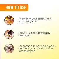 Tillari Onion Ginger Non Sticky Hair Oil For Stronger Hair Growth Pack Of 2 (50 ml)-thumb3