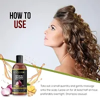 Onion Ginger hair oil with 14 Natural Oil Hair Oilnbsp;Pack Of-(3)-(60 ml)-thumb2