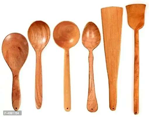 Serving Spoons For Kitchen Pack Of 6