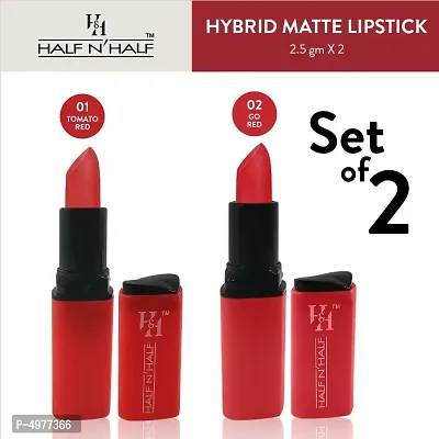 Half N' Half Hybrid Matte Lipstick (Set of 2)