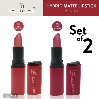 Half N' Half Hybrid Matte Lipstick (Set of 2)-thumb0