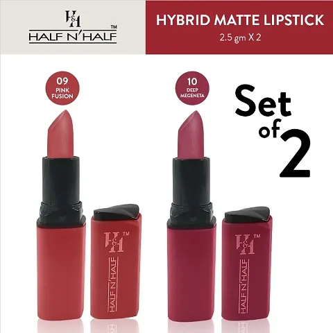 Half N' Half Hybrid Matte Lipstick Combo Set of 2