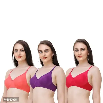 stylis Stylis Women Bra Pack OF 6 ( ANY COLOR / MULTICOLOR ) Women Full  Coverage Non Padded Bra - Buy stylis Stylis Women Bra Pack OF 6 ( ANY COLOR  /