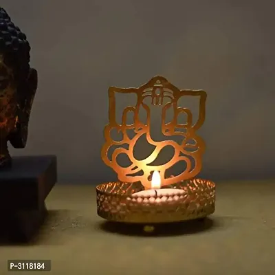 Shadow Ganesh ji  Tealight Candle Holder-thumb4