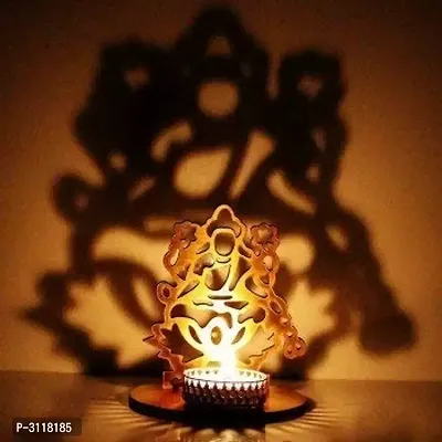 Shadow Laxmi ji Tealight Candle Holder-thumb2