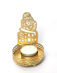 Sai Baba Shadow Tealight Candle Holder-thumb2