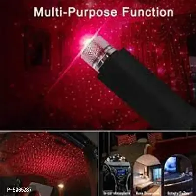 Auto Roof Star Projector Lights,Plug & Play Car Home Ceiling Romantic USB Night Light With Romantic Galaxy Atmosphere For Car, Ceiling, Bedroom, Party And More-thumb2