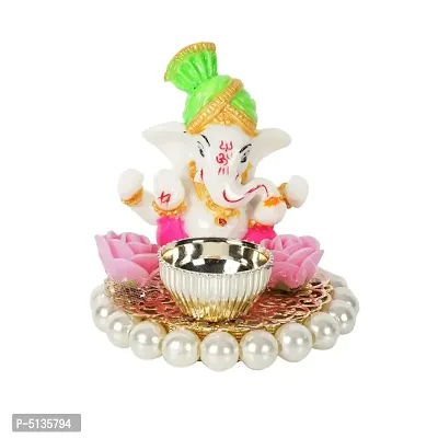Ganesha Ji Idol For Car Dashboard Office And Study Table-thumb0