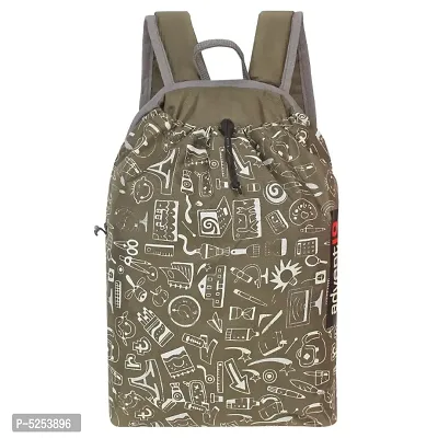 Smart Printed Daypack-Backpack For Boys  Girls 15L With Drawstring Closure