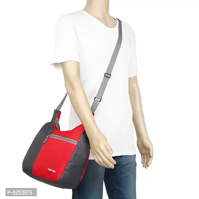 Unisex Cross Body Messenger College Bag-thumb4