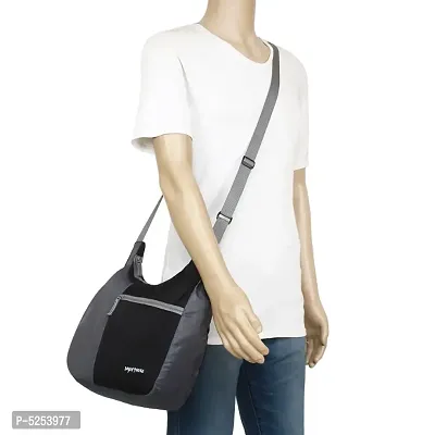 Unisex Cross Body Messenger College Bag-thumb4