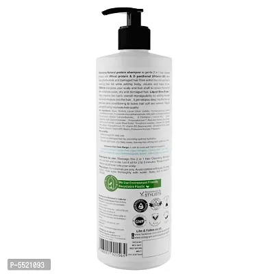 Natural Protein 2 in 1 Hair Shampoo (500 ml)-thumb2