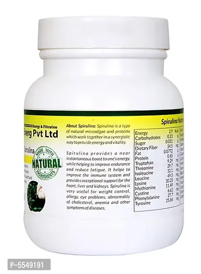 Organic Spirulina 180 Tablets