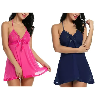 Buy Women's Multicoloured Sexy Night Dress Combo Online In India At  Discounted Prices