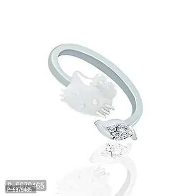 Cat Style Adjustable Ring Set For Girls  Women-thumb0