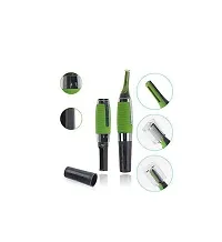 Personal Trimmer Cordless Micro Touches Nose Hair Trimmer with Built In LED Light (Green)-thumb1
