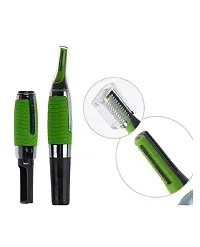 Personal Trimmer Cordless Micro Touches Nose Hair Trimmer with Built In LED Light (Green)-thumb2
