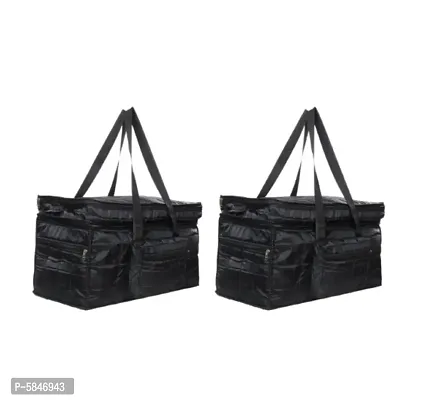 Nylon Fabric Foldable Waterproof Travel Bag/Duffle Bag With Zip Closer Pack Of 3