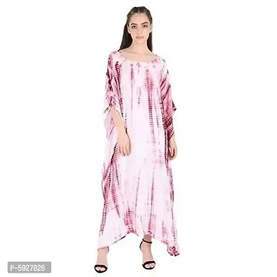 Women's Rayon Maxi Kaftan Nightgown
