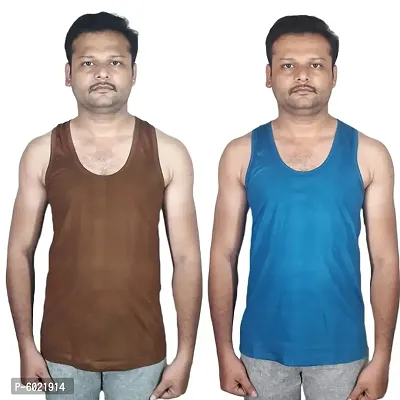 Men's Color Vests Pack Of 2